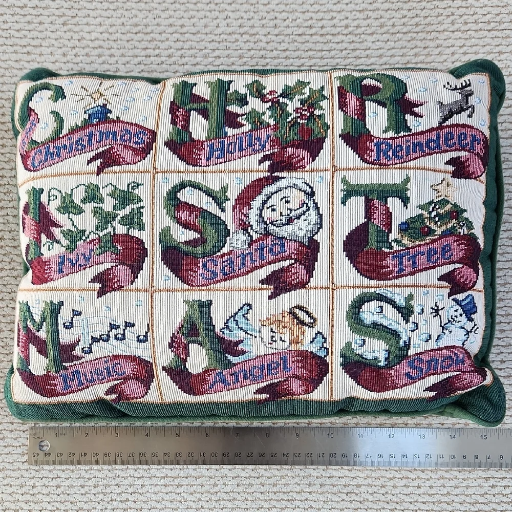 Christmas Decorative Pillow, 14x11